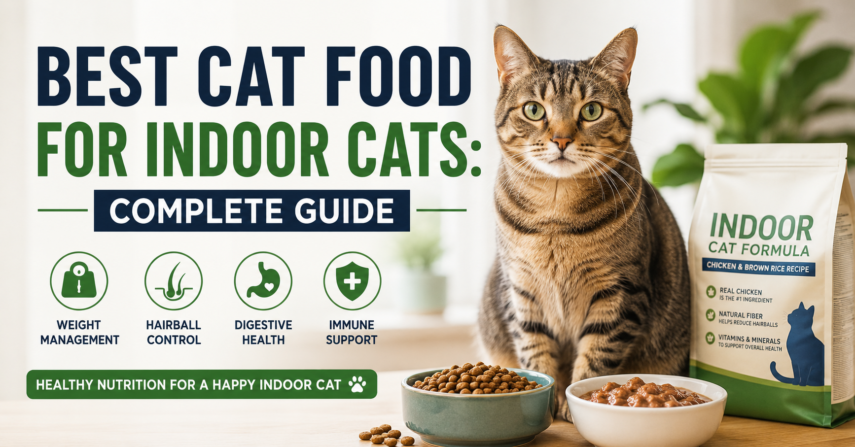 best cat food for indoor cats