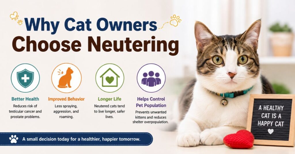 neutered cat behavior