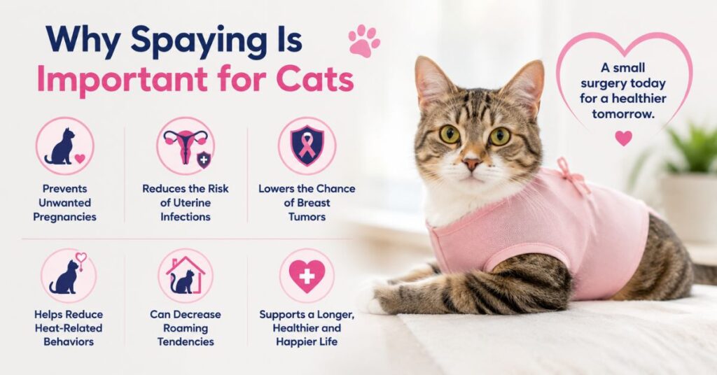 cat spay recovery care