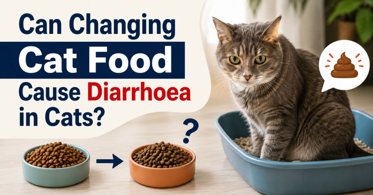 Can changing cat food cause diarrhoea
