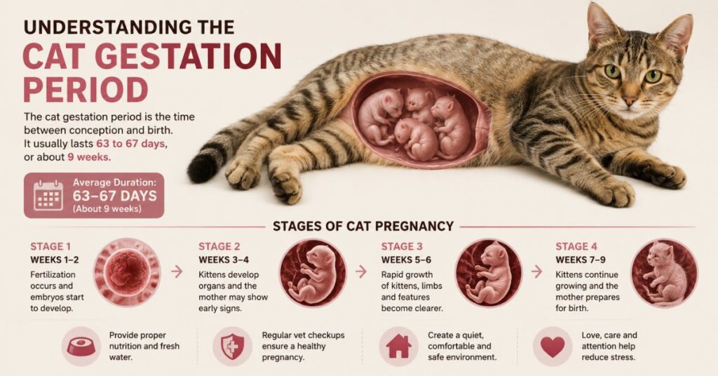 cat pregnancy length