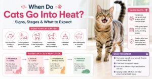 when do cats go into heat