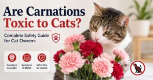 are carnations toxic to cats