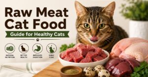 raw meat cat food