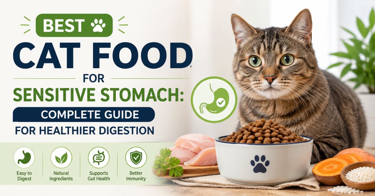 cat food for sensitive stomach