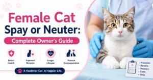 female cat spay or neuter