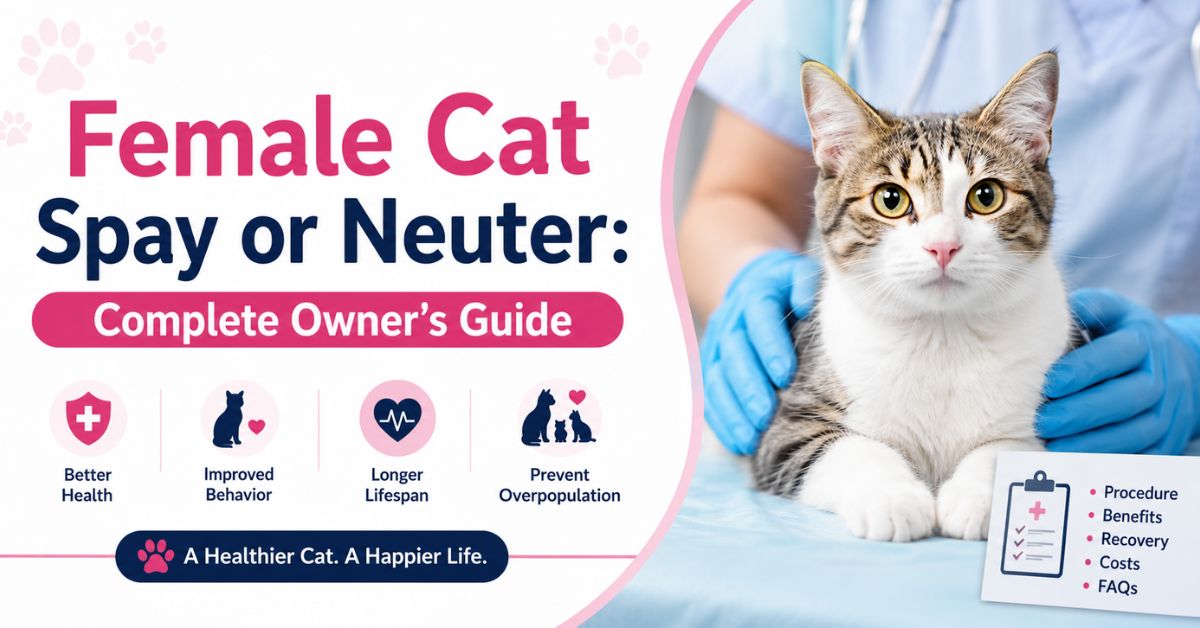 female cat spay or neuter