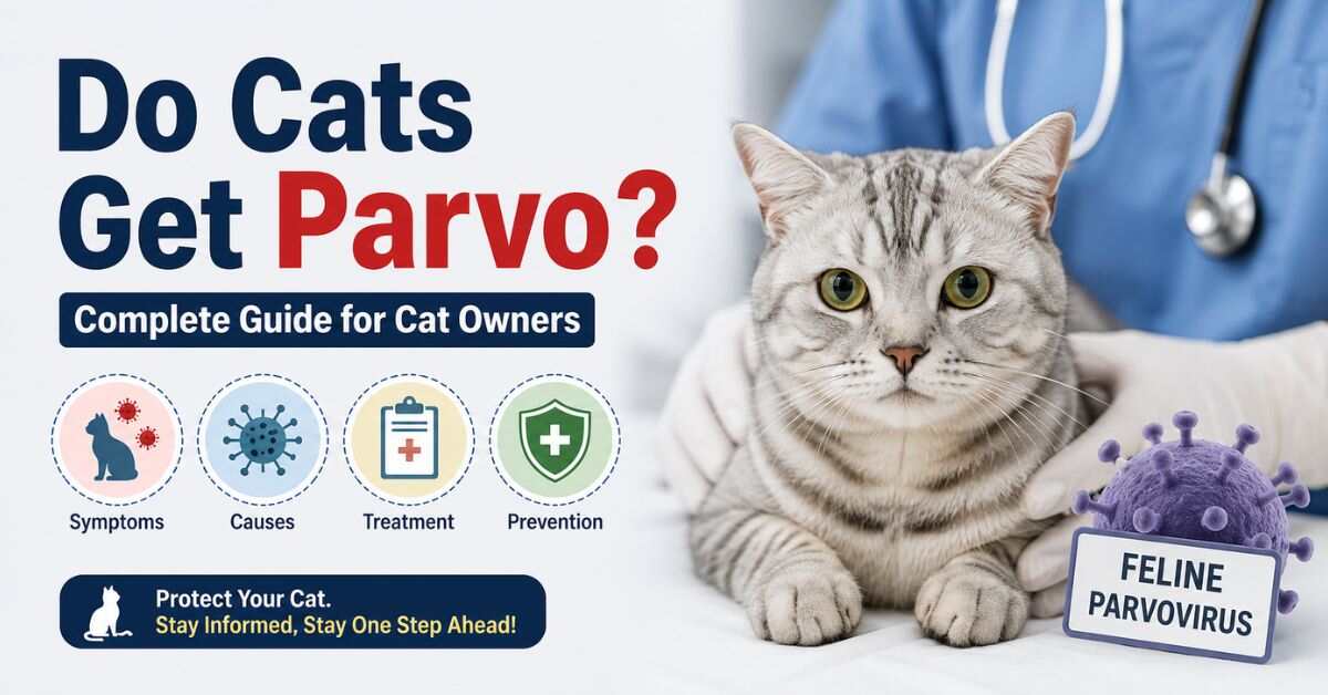 do cats get parvo