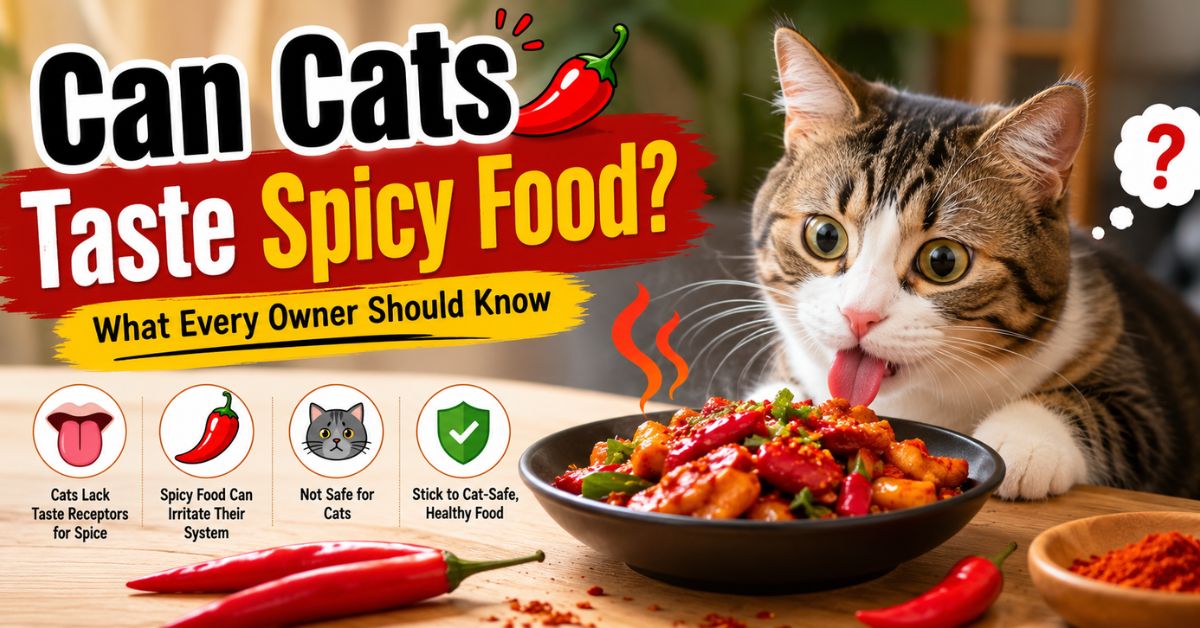can cats taste spicy food