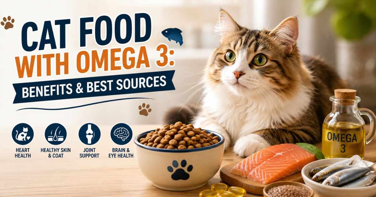cat food with omega 3