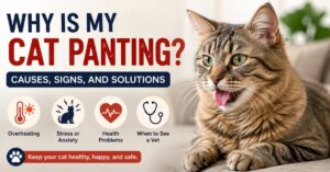 why is my cat panting