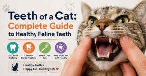 teeth of a cat